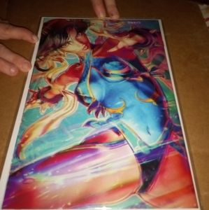 Street fighter swimsuit special virgin variant comic book